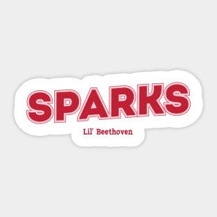 Sparks Lil' Beethoven Sticker